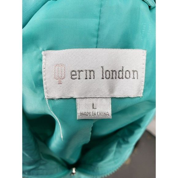 Erin London Women's Teal Blue Zippered Golf Athletic Vest Size Large - Picture 3 of 10